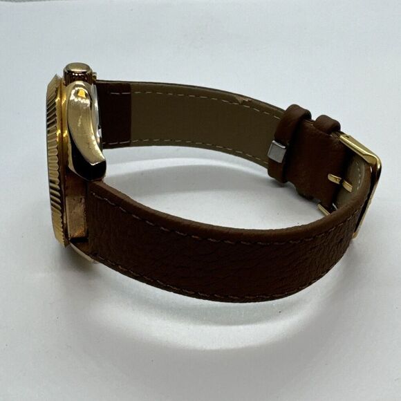 Fossil Ceclie AM4569 Women's Brown Leather Analog Dial Quartz Wrist Watch AEA439 - Picture 7 of 11